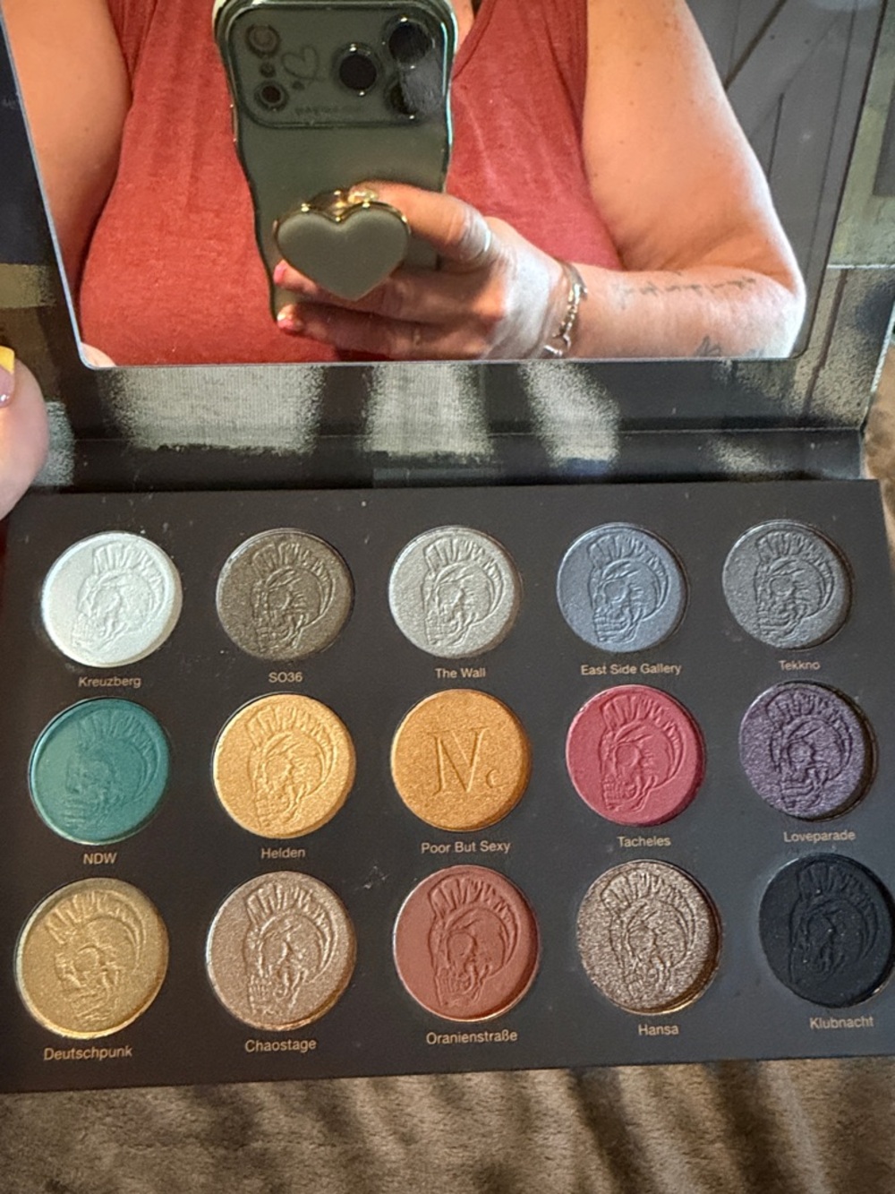 Nomad Berlin Underground Eyeshadow Palette — Multicolor (16-Shade)